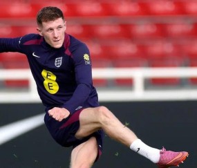 记者：森林中场安德森预计在对阵安道尔中首发迎来英格兰首秀