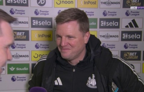 开云网页版-埃迪·豪：雅各布·拉姆塞的红牌过于严厉 绝杀取胜将被长久铭记